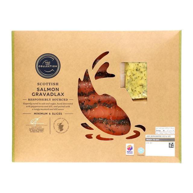 M&S Collection Scottish Salmon Gravadlax 6 Slices